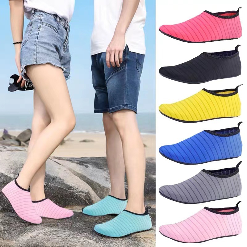 Aquatic Sports Shoes - รองเท้าลุยน้ำ 1 คู่ สำหรับผู้หญิง ถุงเท้ากันลื่น แห้งเร็ว
