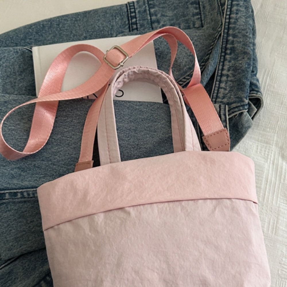 Dry Bag Roll Top - แฟชั่นกระเป๋าสะพายไนลอนแห้งเร็วฮาราจูกุกระเป๋าใส่เหรียญกระเป๋าสะพายข้างสปอร์ตกระเป๋าโท้ทสีทึบกระเป๋าใส่โทรศัพท์มือถือชาย