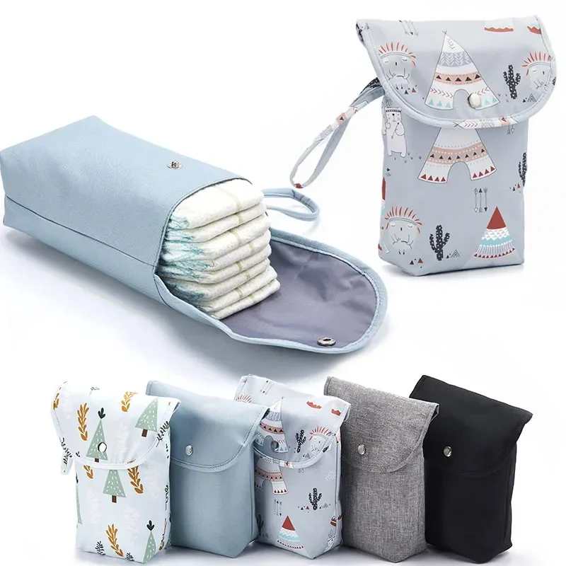 Dry Bag Roll Top - กระเป๋าจัดระเบียบผ้าอ้อมเด็ก กระเป๋าผ้ากันน้ำแบบใช้ซ้ำได้สำหรับใส่ผ้าอ้อมเปียก/แห้ง กระเป๋าเก็บของสำหรับคุณแม่ กระเป๋าใส่ผ้าอ้อมสำหรับพกพา