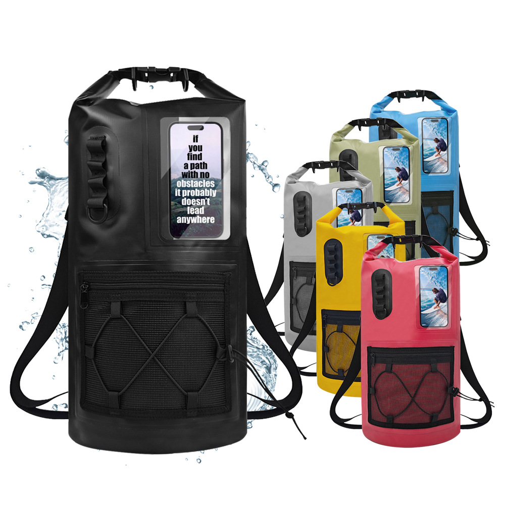    กระเป๋าแห้งกันน้ำแบบม้วนปิ - Dry Bag Roll Top บทวิจารณ์และราคา
