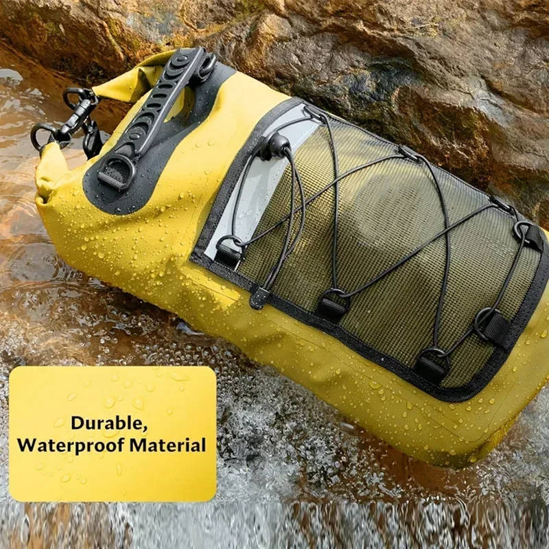 กระเป๋าเป้สะพายหลังกันน้ำขนาด  - Dry Bag Roll Top บทวิจารณ์และราคา