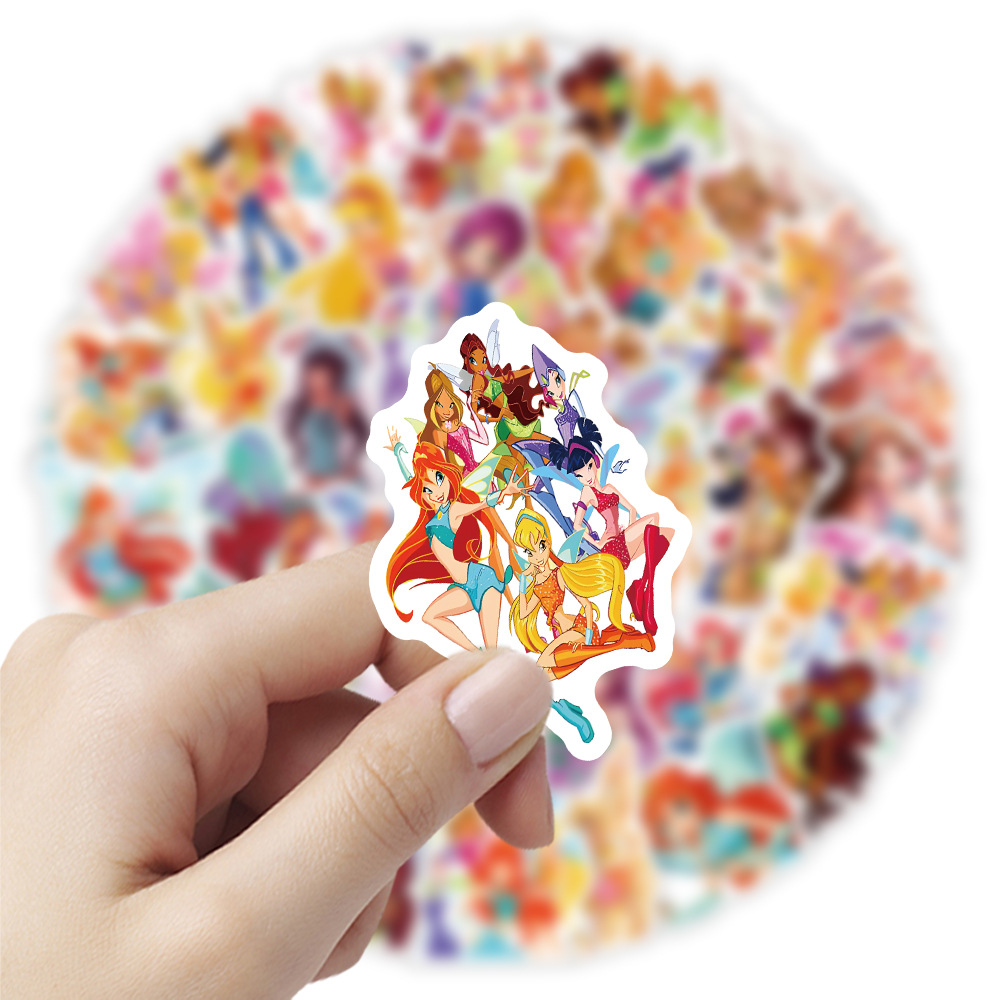 10/30/60PCS Winx Clubสติกเกอร์ - Aqua Sports Club บทวิจารณ์และราคา